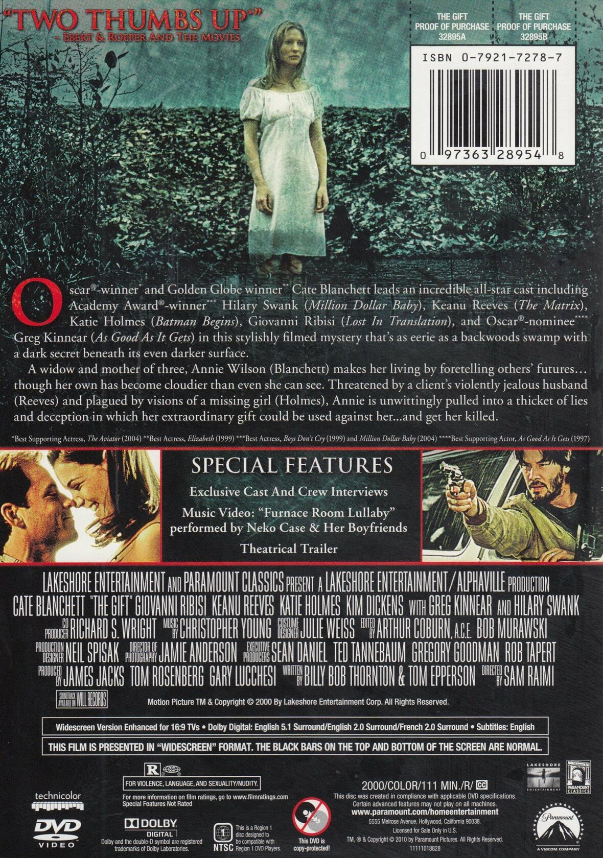 The Gift [DVD] - Very Good