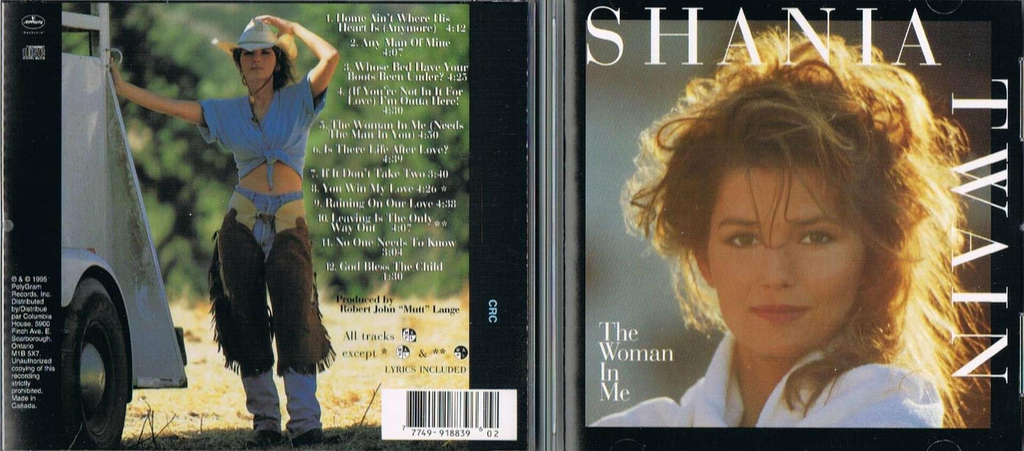 The Woman in Me [Audio CD] Shania Twain - Very Good