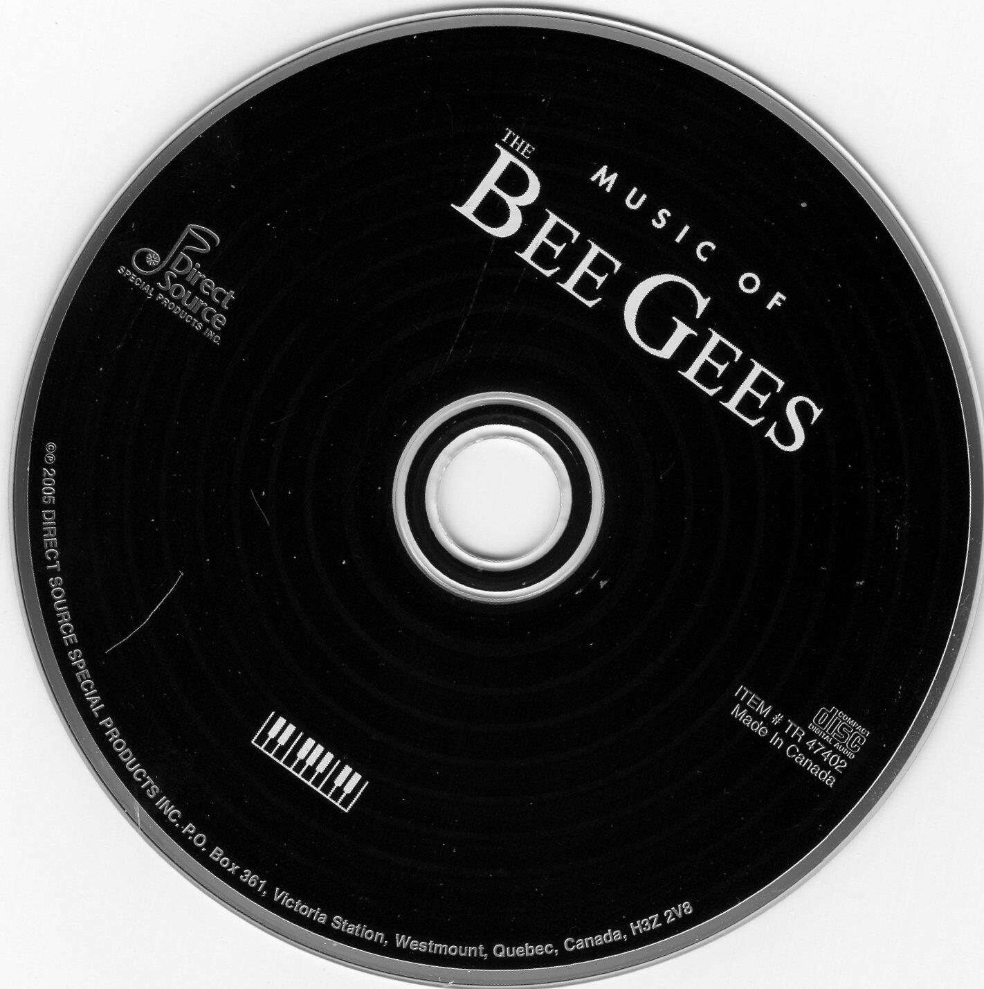 Music of the Bee Gees [Audio CD] Groove Kings - Very Good