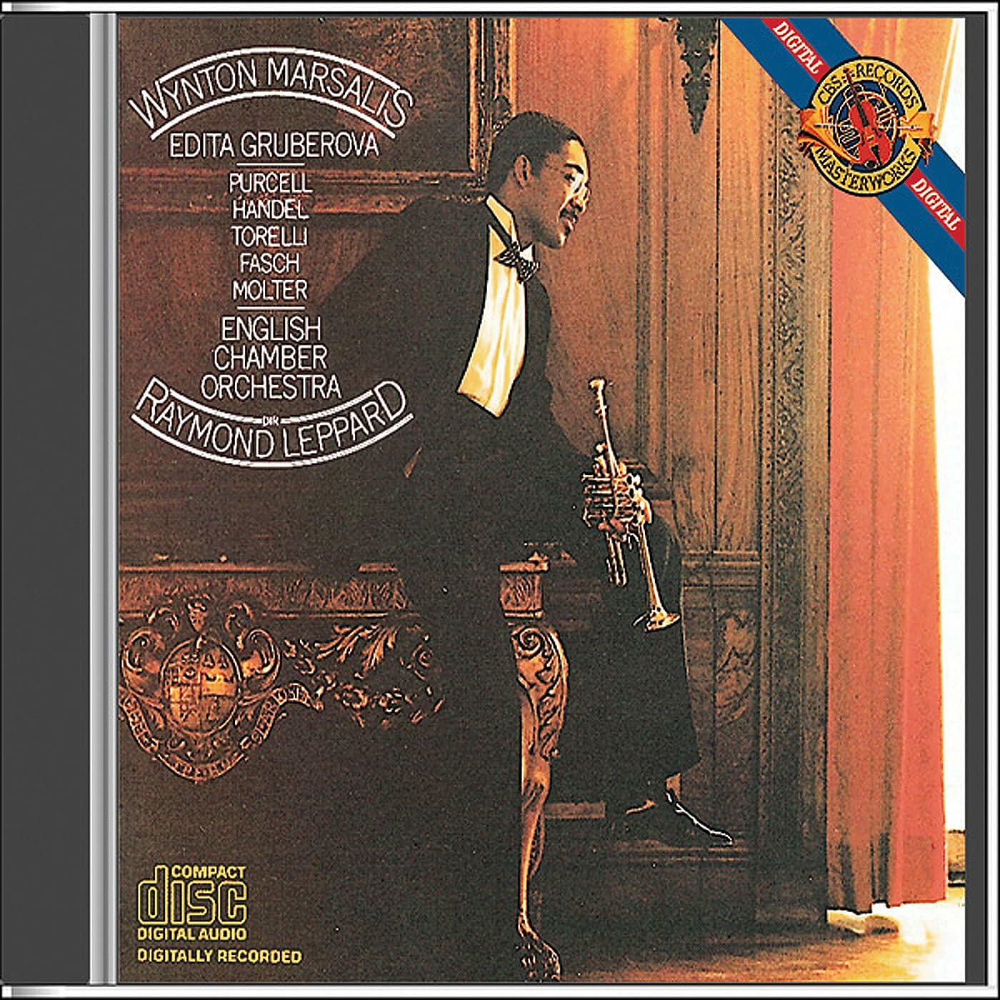 Baroque Music [Audio CD] Marsalis/ Wynton / Gruberova / Leppard /; Various Artists; Marsalis/Gruberova; Leppard/English Chamber Orch and Marsalis, Wynton - Very Good