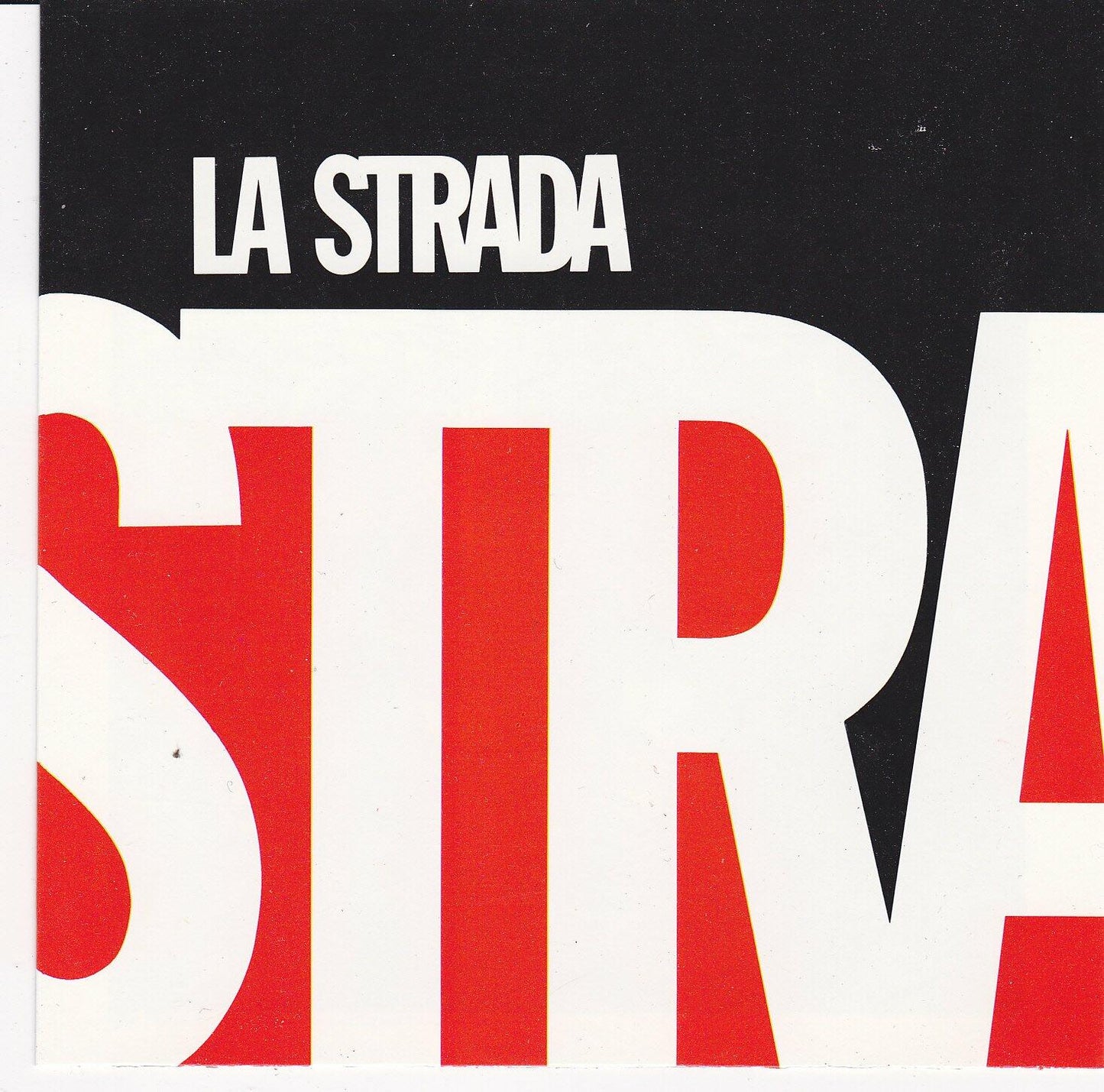 La strada -1991 [Audio CD] LA STRADA