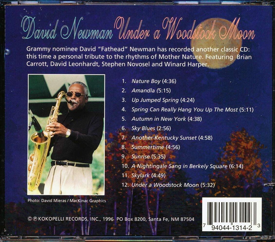 Under Woodstock Moon [Audio CD] Newman, David