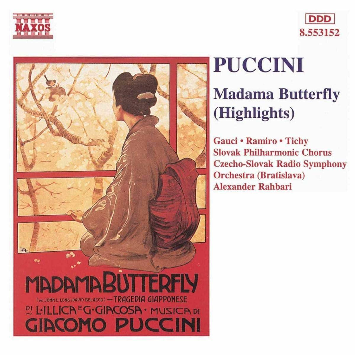 Madama Butterfly (Highlights) [Audio CD] Puccini and Alexander Rahbari - Very Good