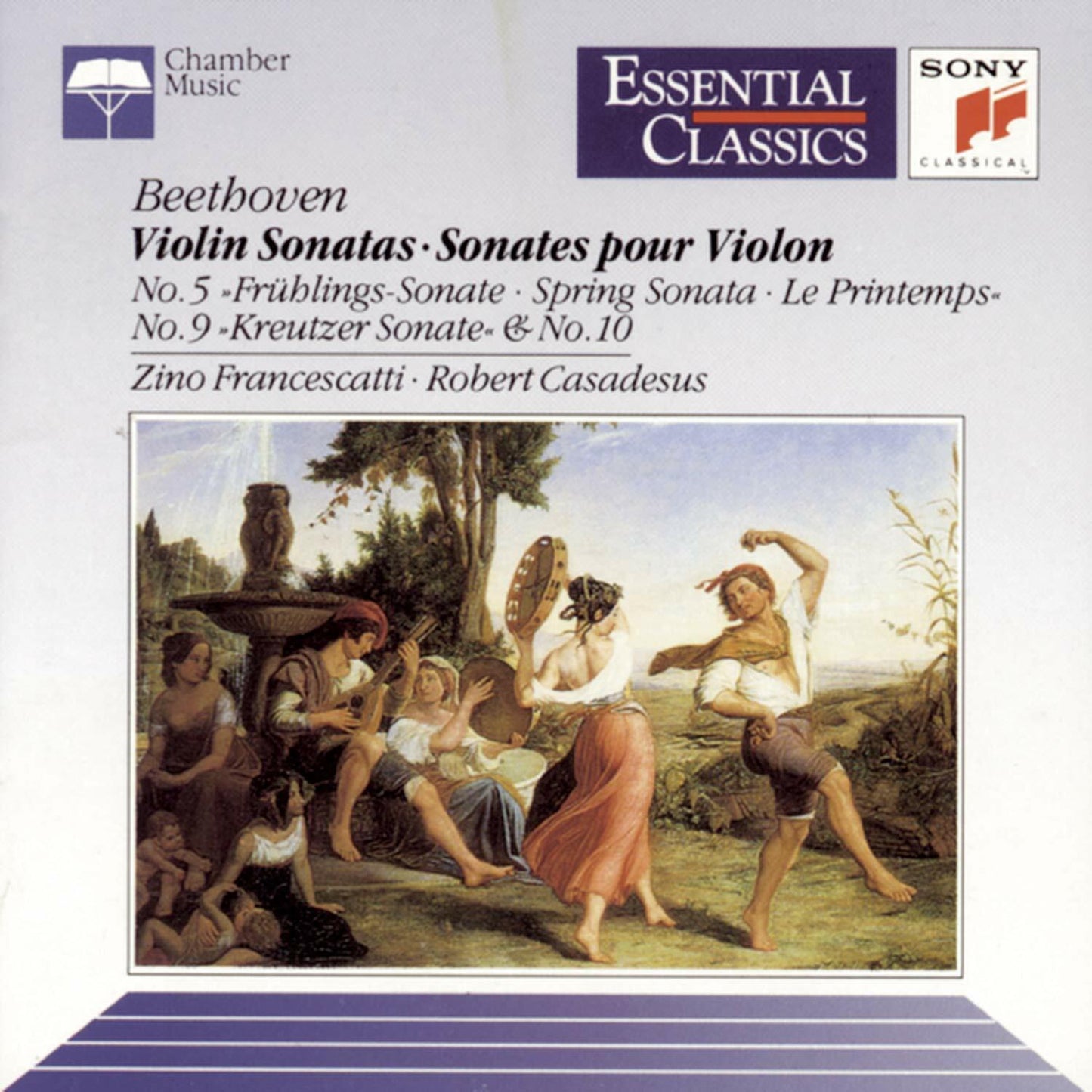 Violin Sonatas 5 & 9 [Audio CD] Beethoven; Casadesus and Francescatti