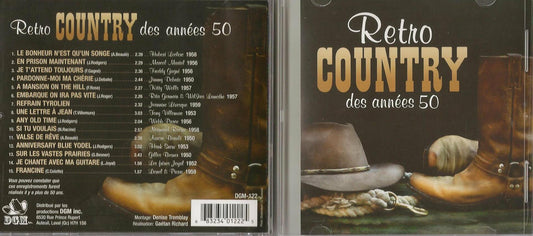 Retro Country des années 50 (15 titres, DGM) - Very Good