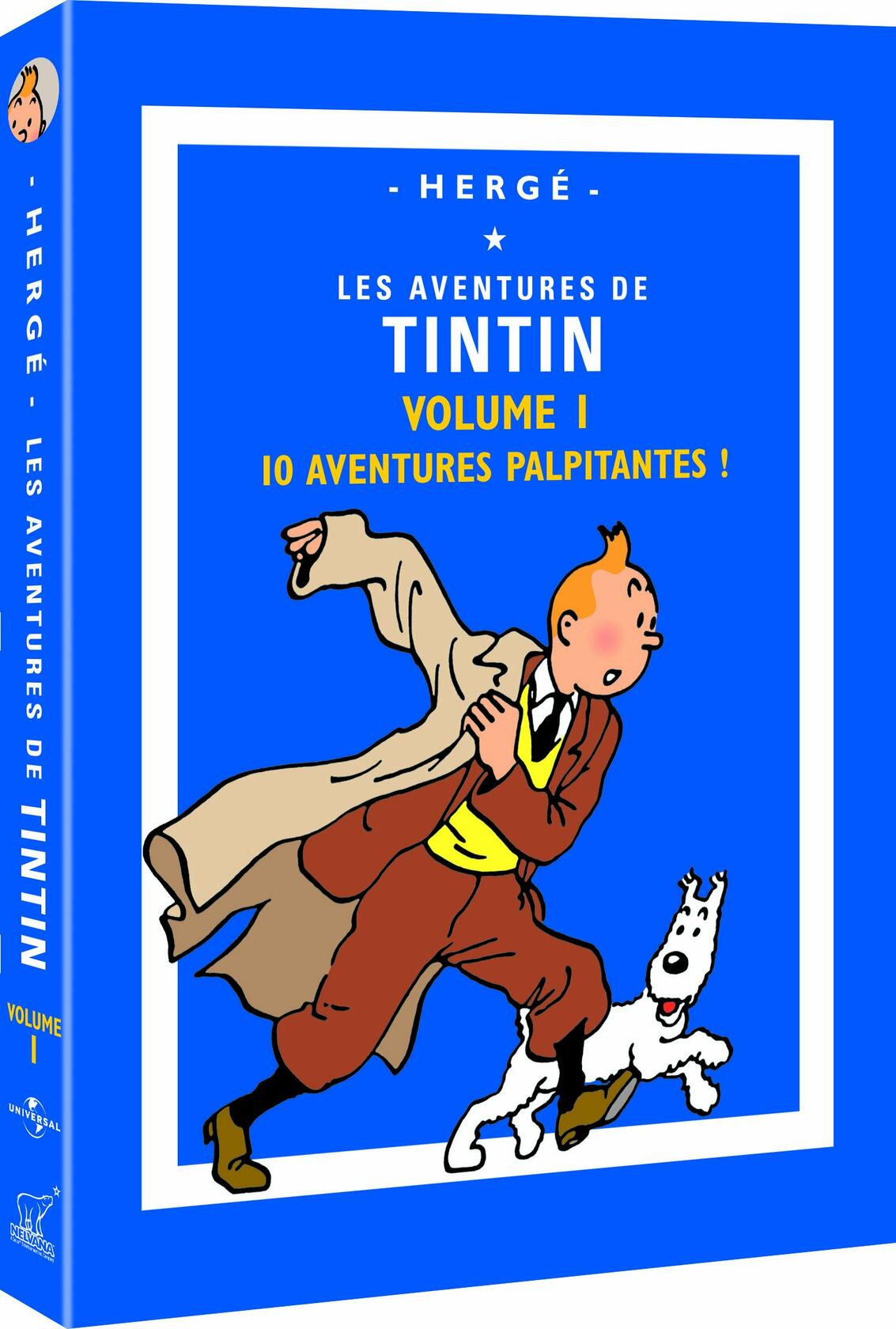 Tintin: Vol 1 (Bilingual) [DVD] - Acceptable