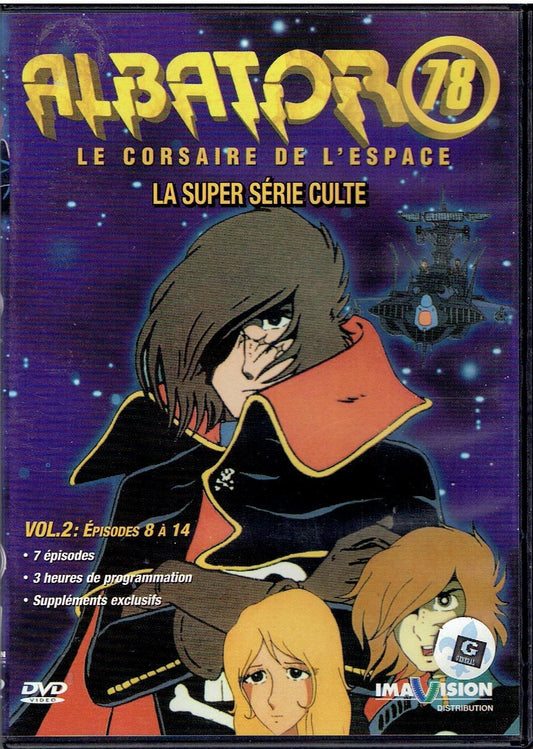 Albator-Corsaire 8 a 14 [DVD] - Very Good