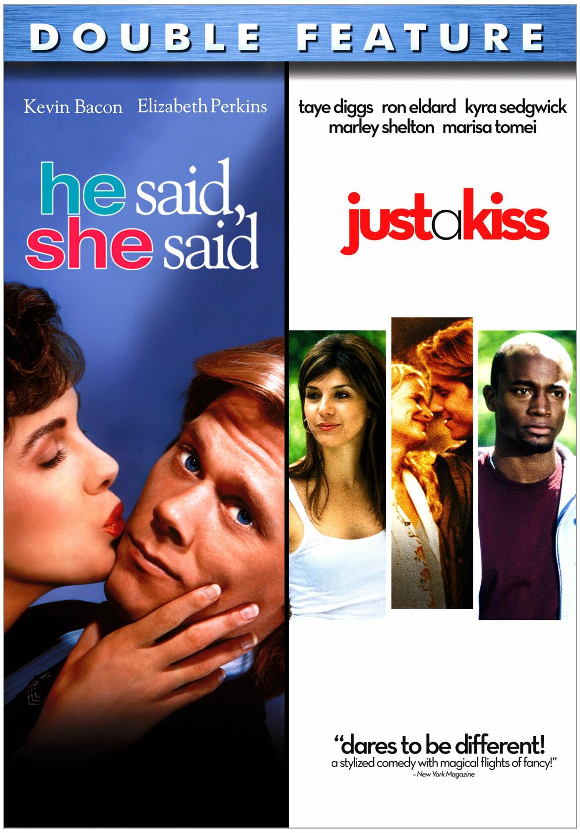 He Said, She Said / Just a Kiss (Double Feature) [DVD] - Very Good