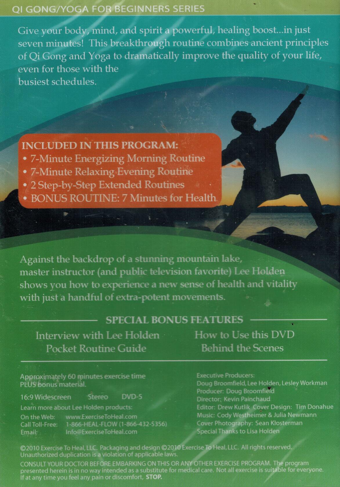 7 Minutes of Magic - AM & PM Routines (Qi Gong/Yoga for Beginners Series) [DVD] - Very Good