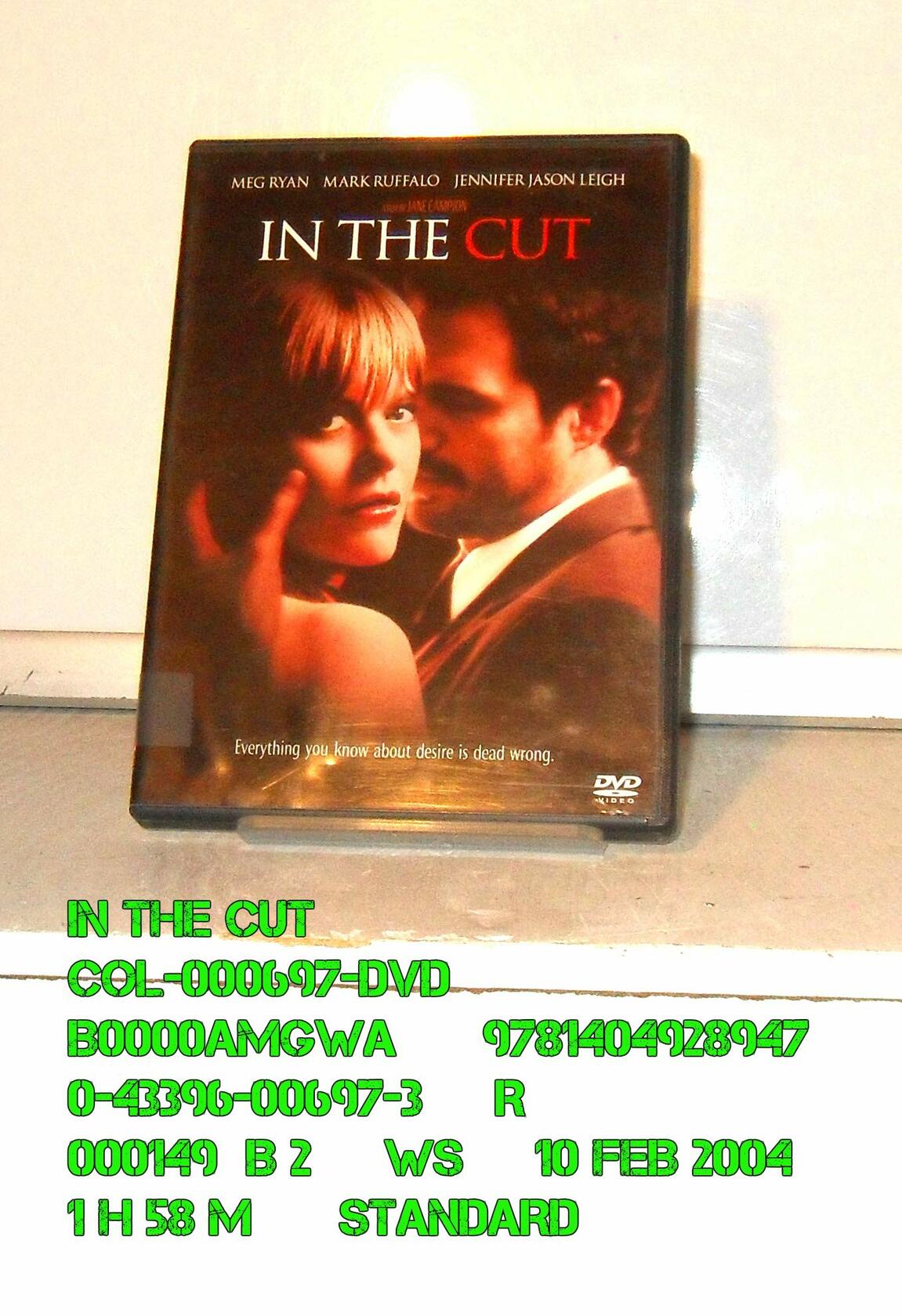 In the Cut (Rated) (Bilingual) [DVD] - Very Good