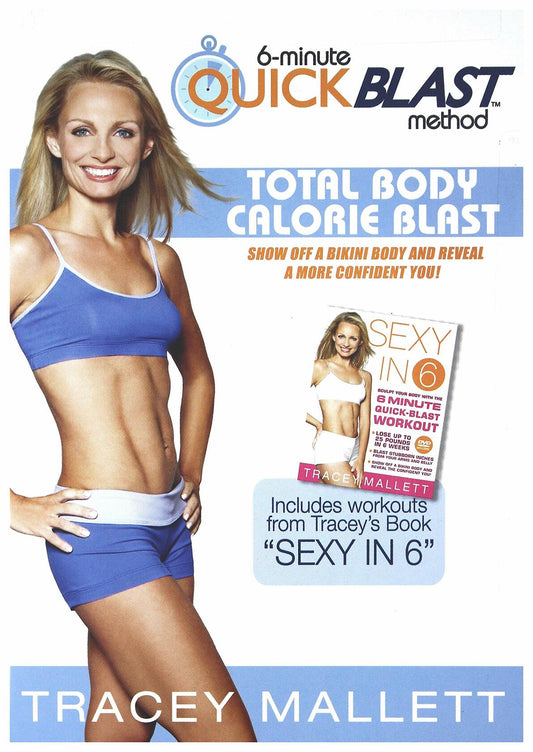 6 Min.Total Body Calorie Blast [DVD] - Very Good