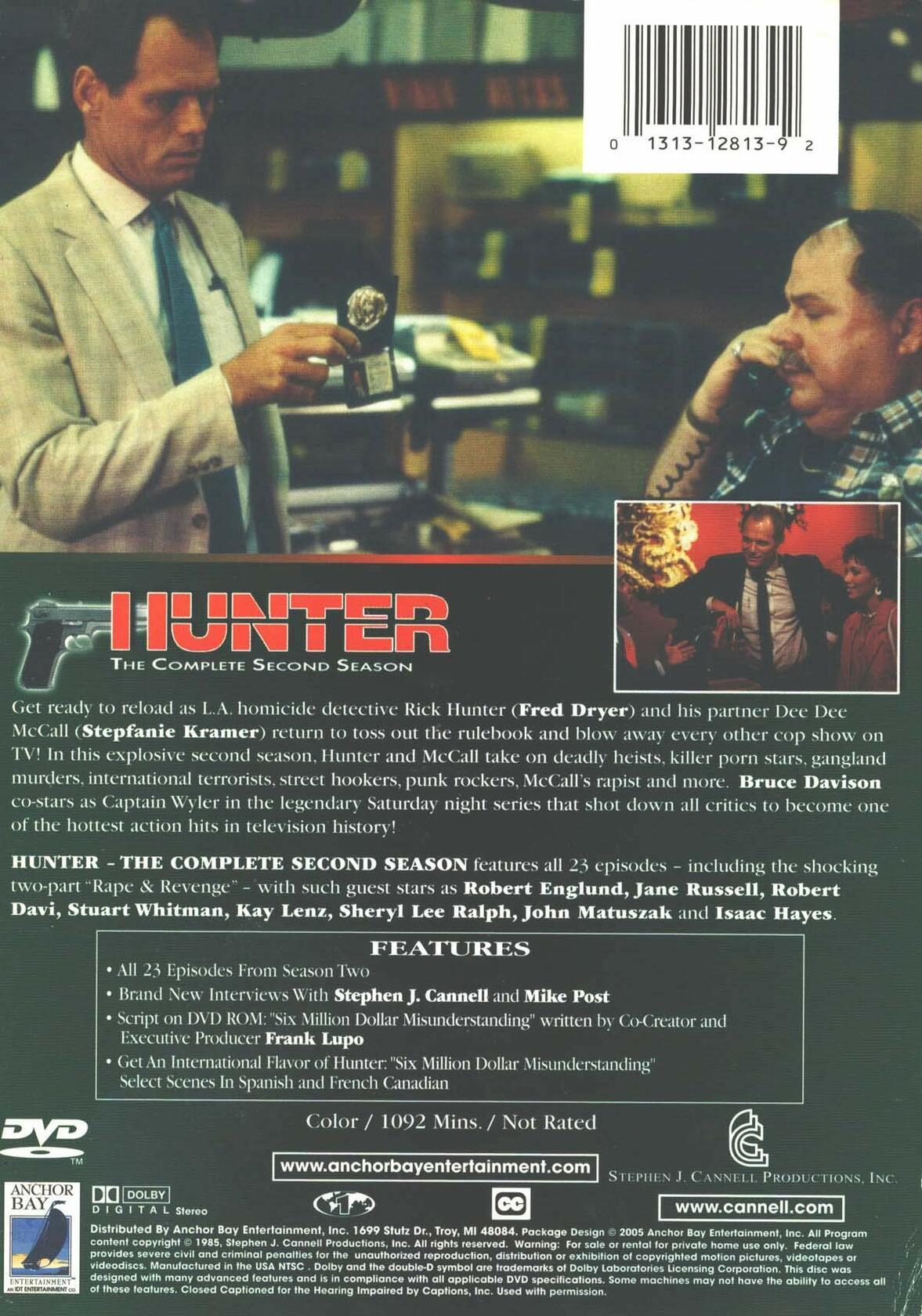 Hunter: The Complete Second Season [DVD] - Very Good