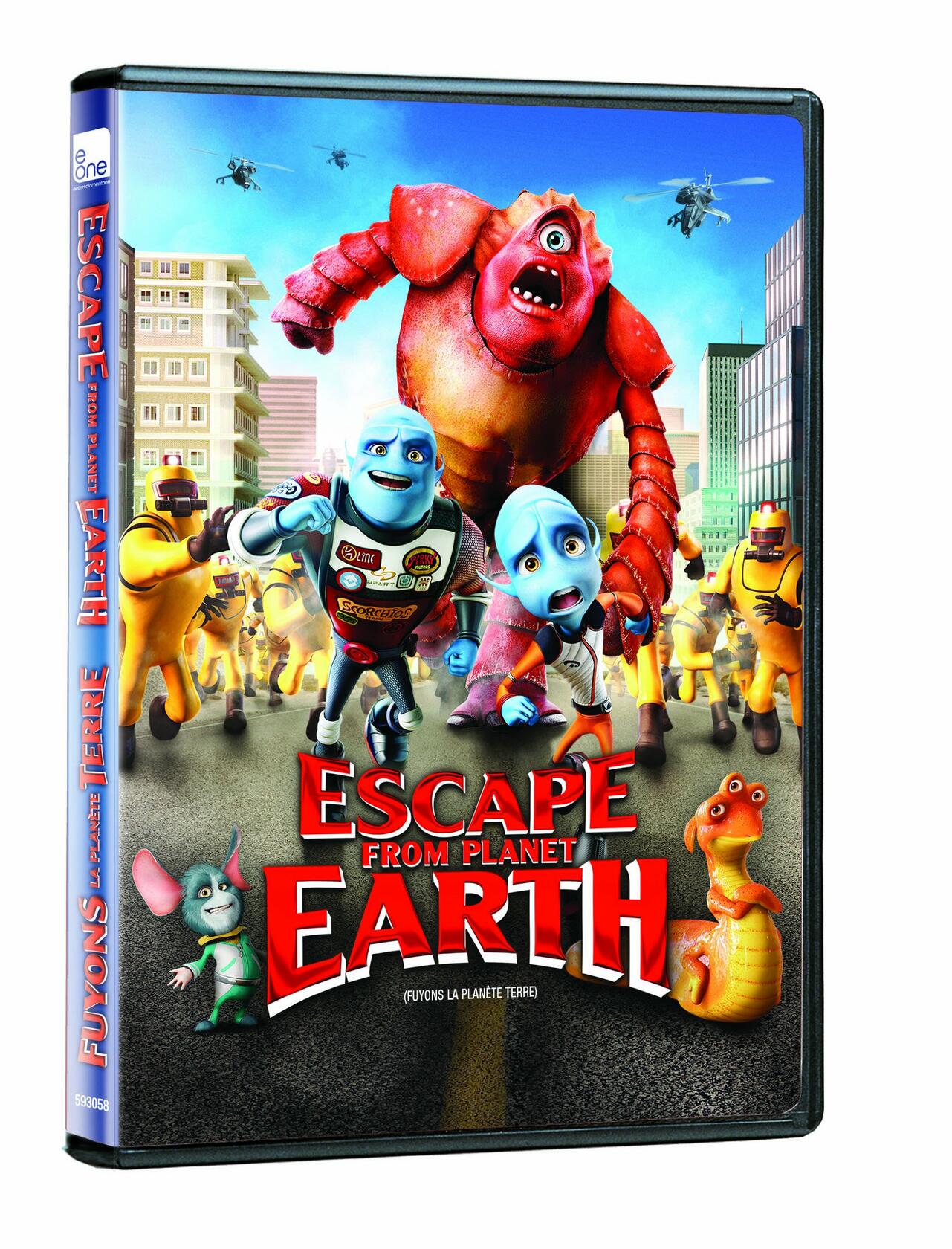 Escape from Planet Earth / Fuyons la Planète Terre (Bilingual) - Very Good