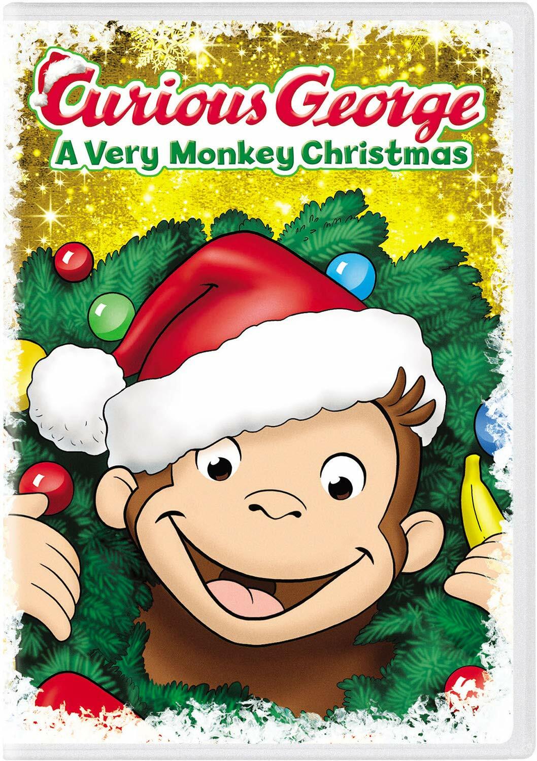 Curious George: A Very Monkey Christmas [DVD] - Very Good