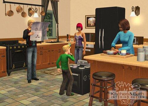 The Sims 2: Kitchen & Bath Interior Design Stuff [video game] - Very Good