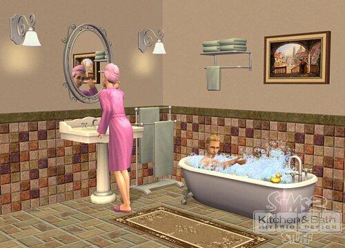 The Sims 2: Kitchen & Bath Interior Design Stuff [video game] - Very Good