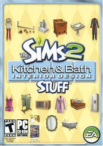 The Sims 2: Kitchen & Bath Interior Design Stuff [video game] - Very Good