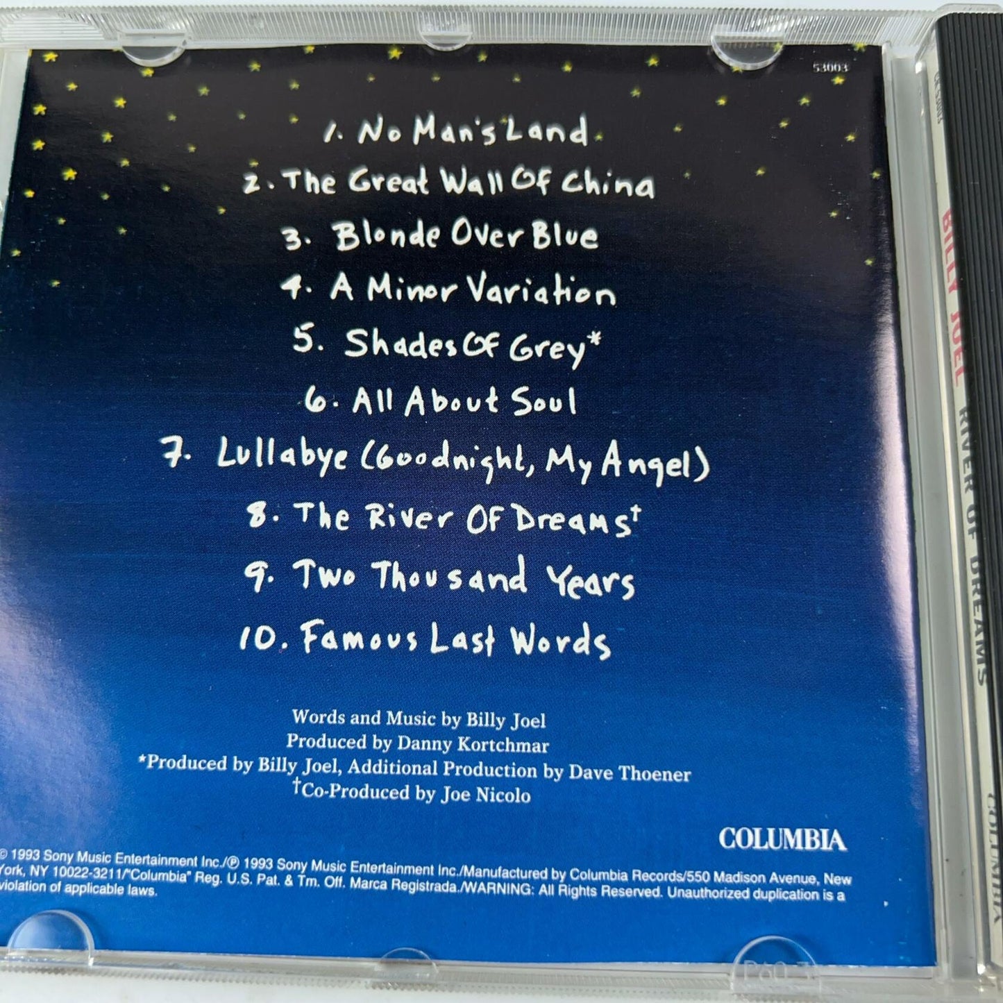 River of Dreams [Audio CD] Billy Joel - Very Good