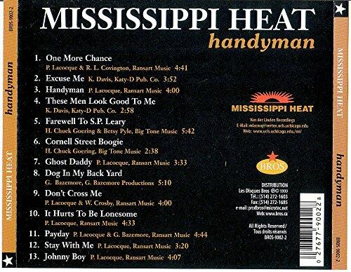 Handyman [Audio CD] Mississippi Heat - Very Good