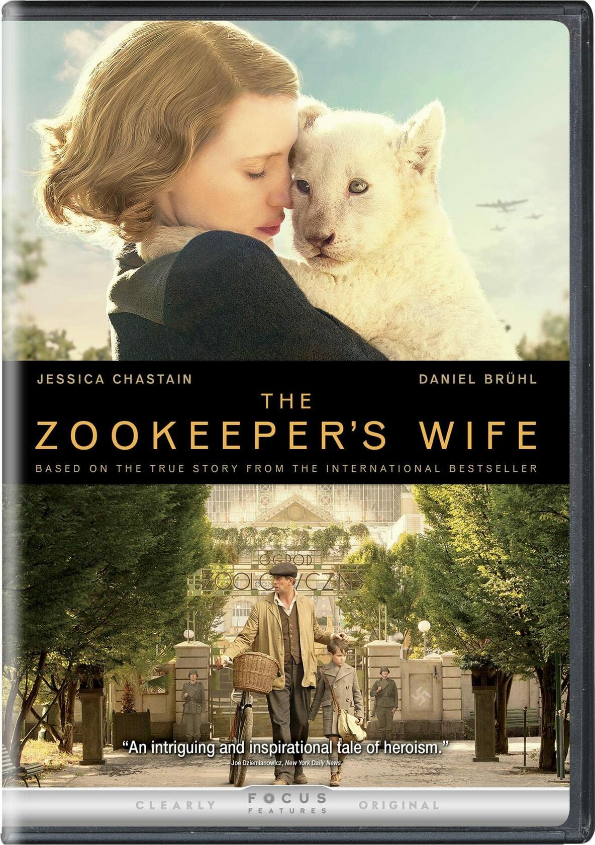 The Zookeeper's Wife [DVD] - Very Good