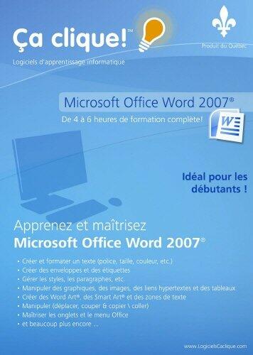 Apprenez et Maîtrisez Word 2007