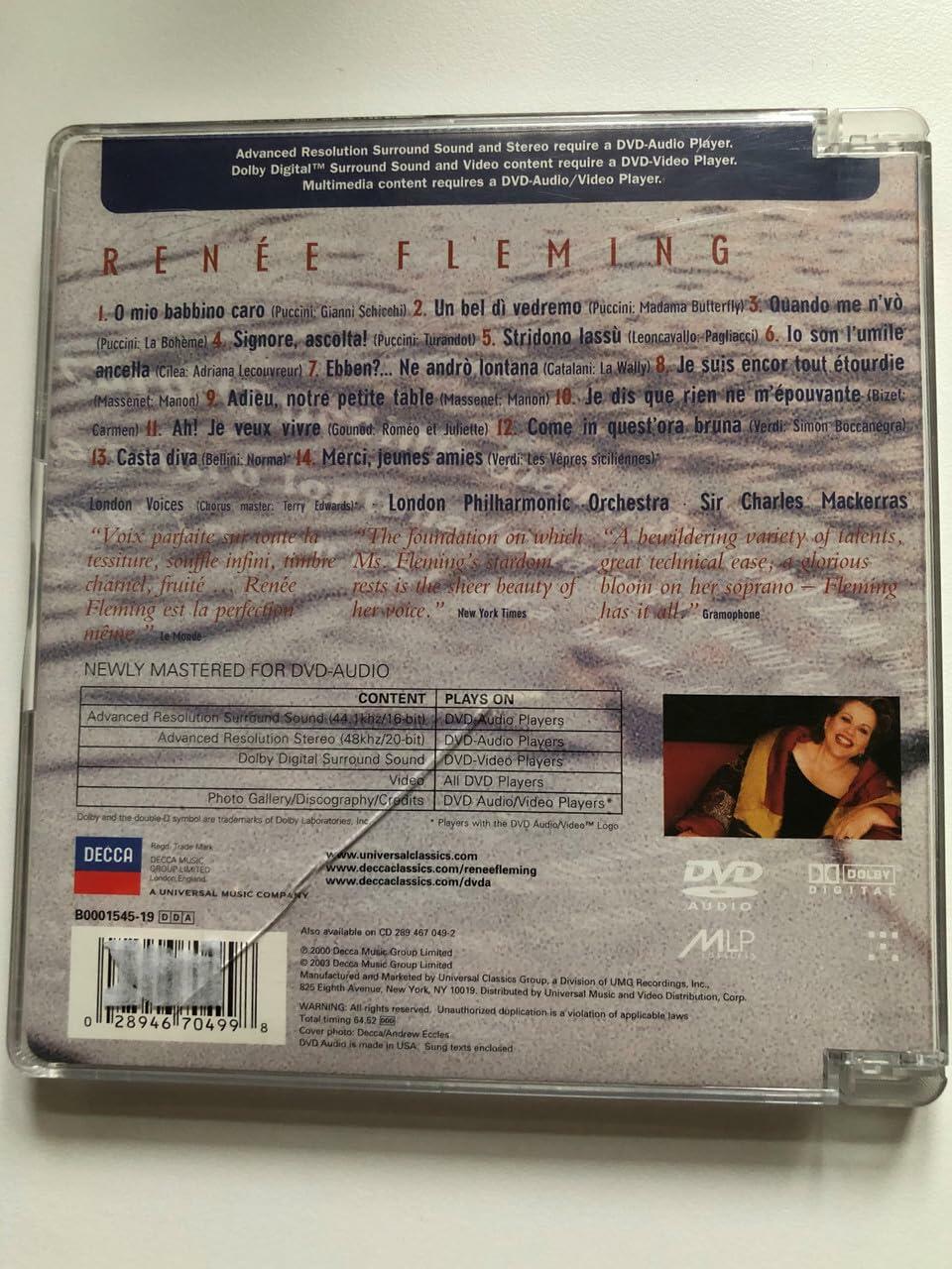 Renee Fleming (DVD Audio) [DVD Audio] Fleming, Renee - Very Good
