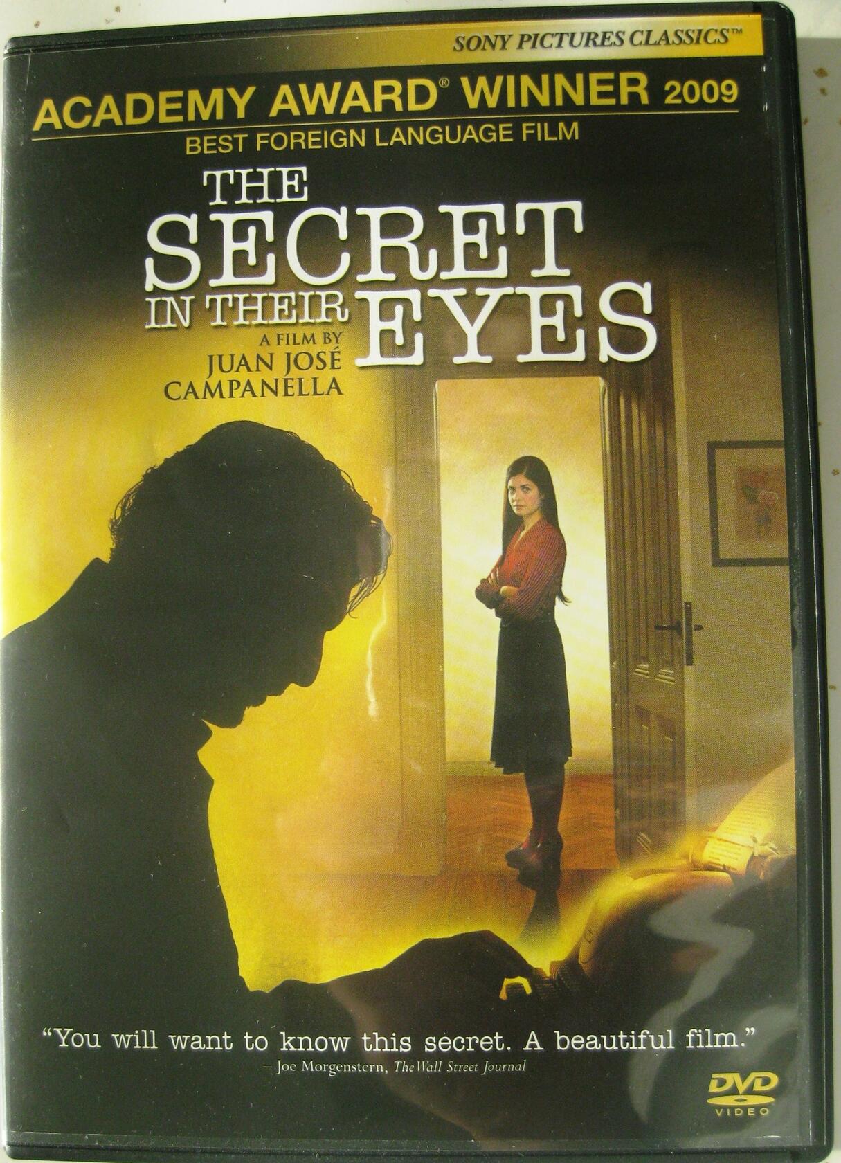 The Secret In Their Eyes (El Secret [DVD] - Very Good