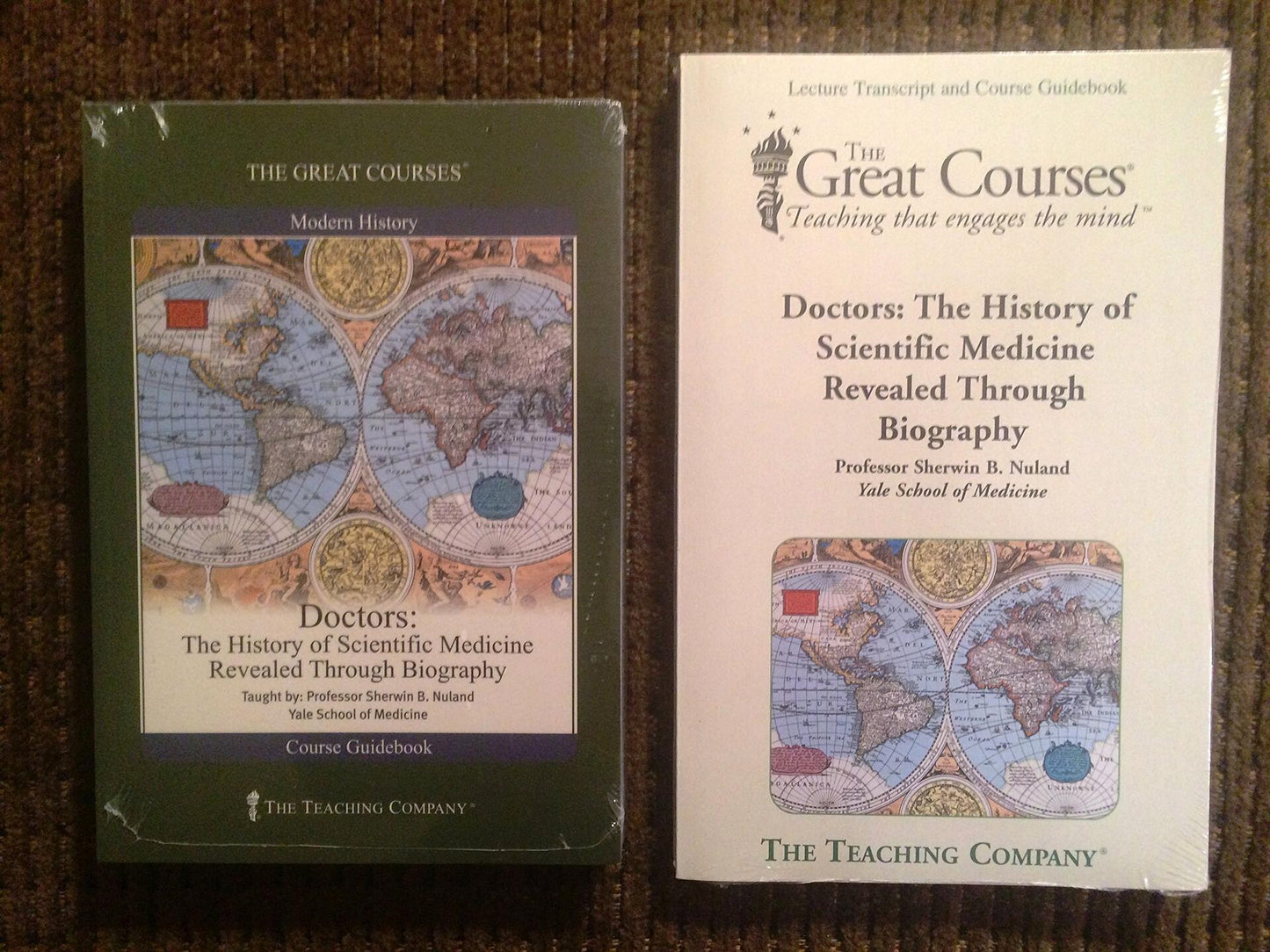 The Great Courses: Doctors: The History of Scientific Medicine Revealed Through Biography [Book + 2-DVD set] [5.25" disk]