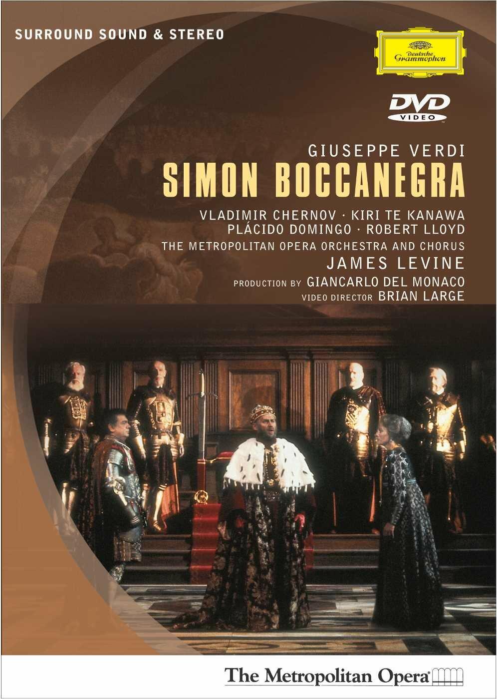 Verdi - Simon Boccanegra / Levine, Te Kanawa, Metropolitan Opera [DVD] - Very Good