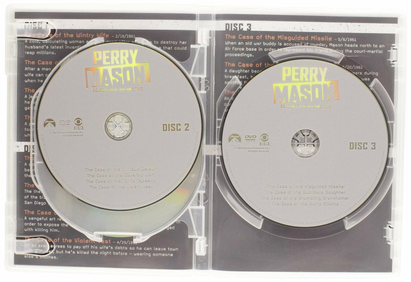 Perry Mason: Season 4, Vol. 2 [DVD] - Very Good