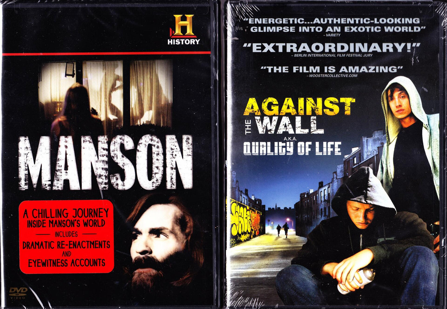 The History Channel Manson [DVD] - Very Good