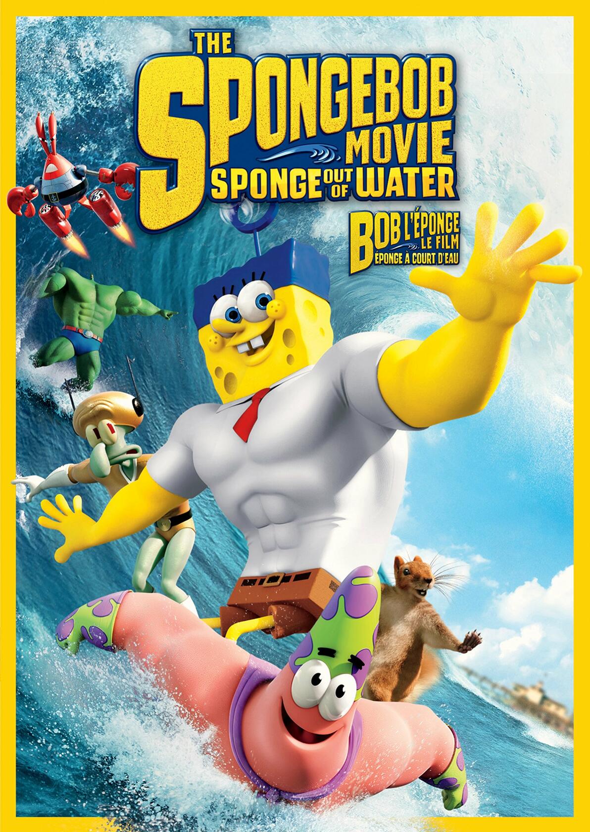 The SpongeBob Movie: Sponge Out Of Water (Bilingual) [DVD]