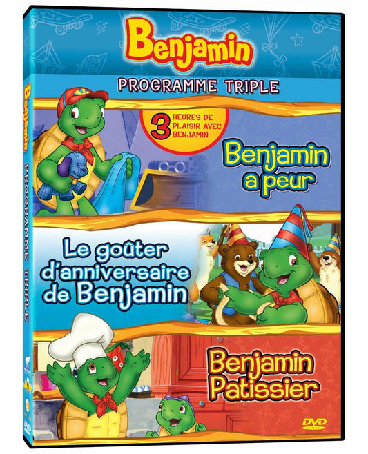 Benjamin Programme Triple - Le goûter d’anniversaire de Benjamin/Benjamin et la nuit/Benjamin Patissier