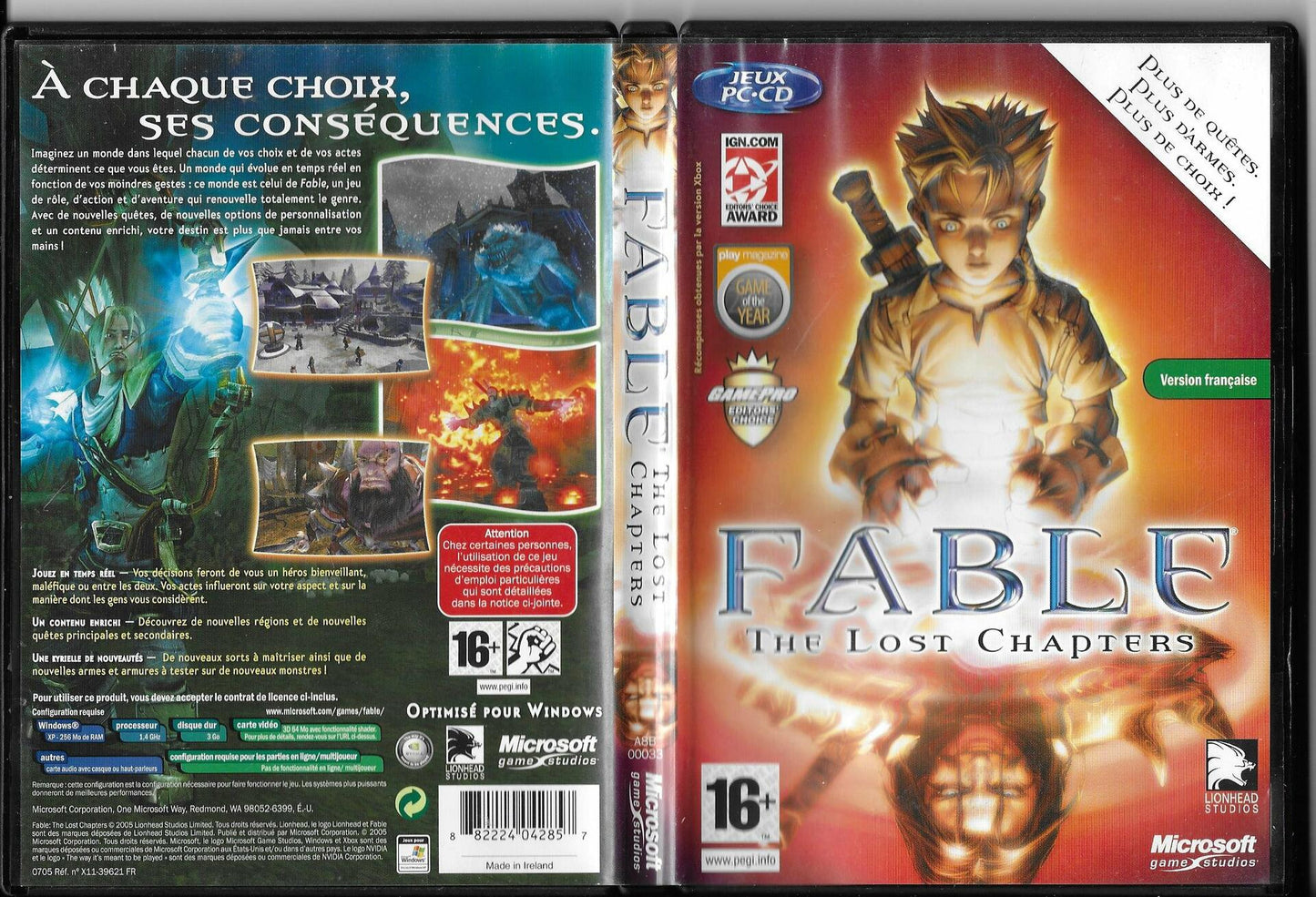 Fable the Lost Chapters (vf) [video game] - Very Good