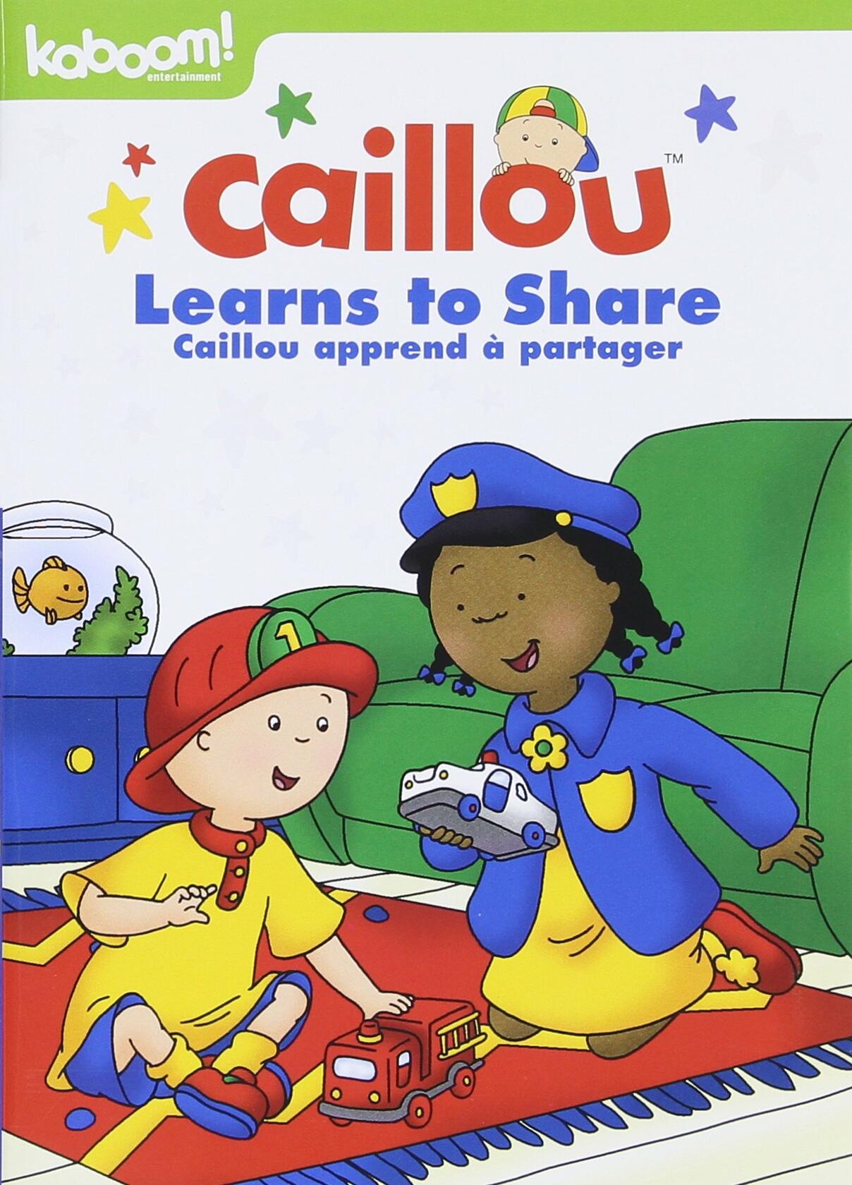Caillou:Caillou Learns to Share [DVD] - Very Good