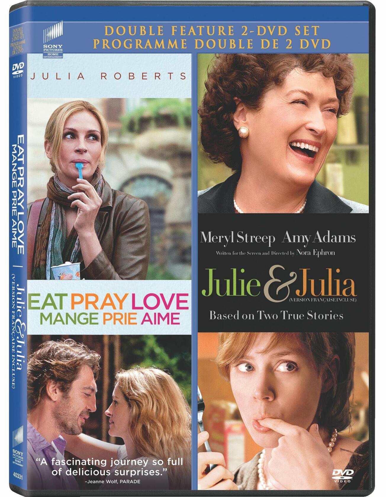 Eat Pray Love / Julie & Julia - Set Bilingual [DVD] - Very Good