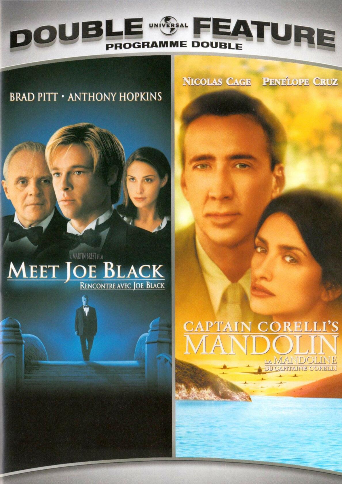 Meet Joe Black / Captain Corelli's Mandolin Double Feature (Bilingual) [DVD] - Good