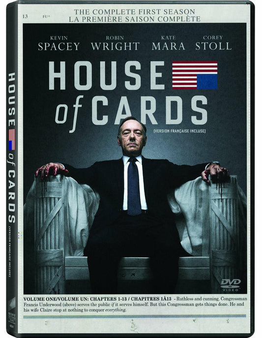 House of Cards: The Complete First Season (4 Discs) Bilingual [DVD]