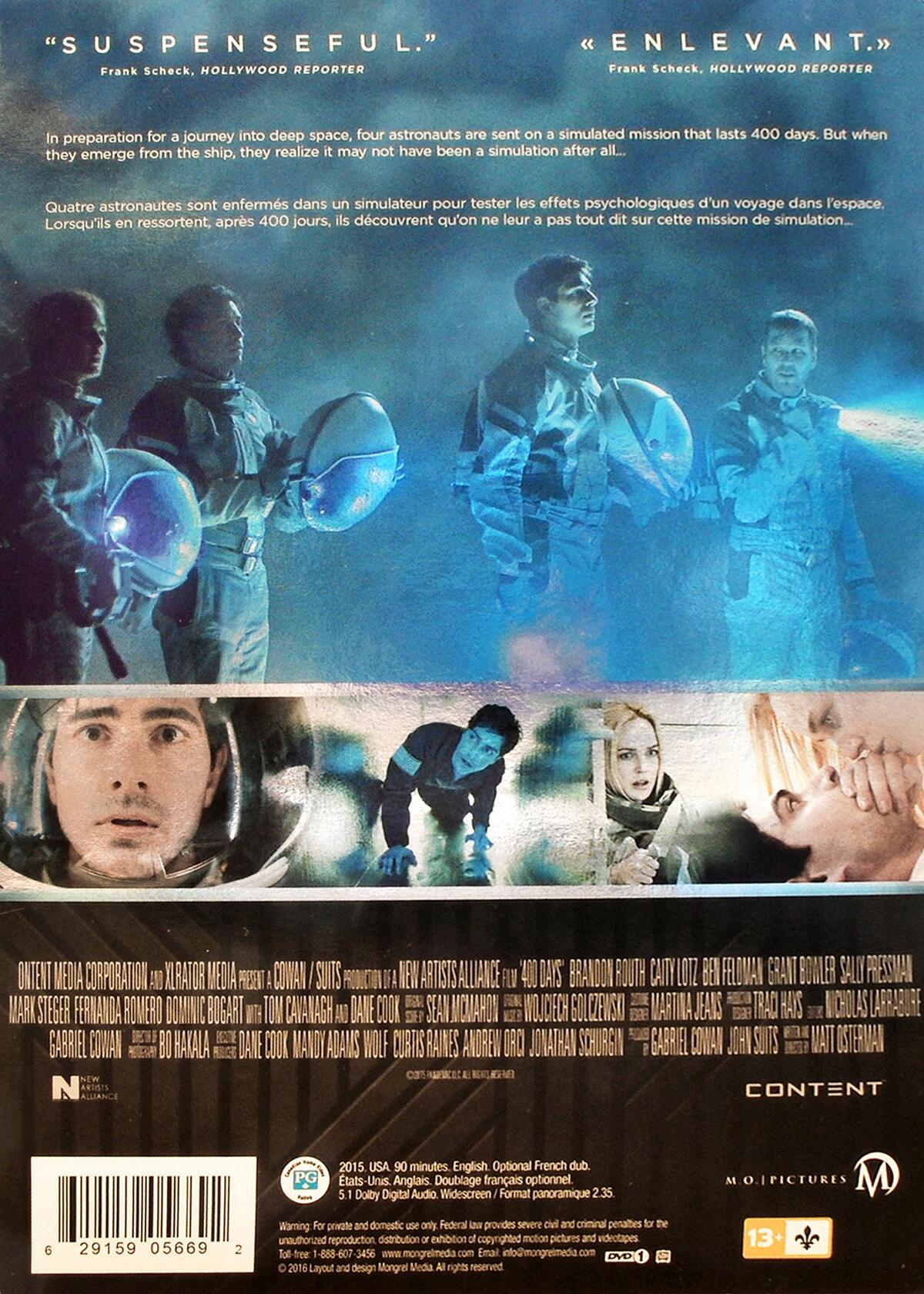 400 Days [DVD] - Very Good