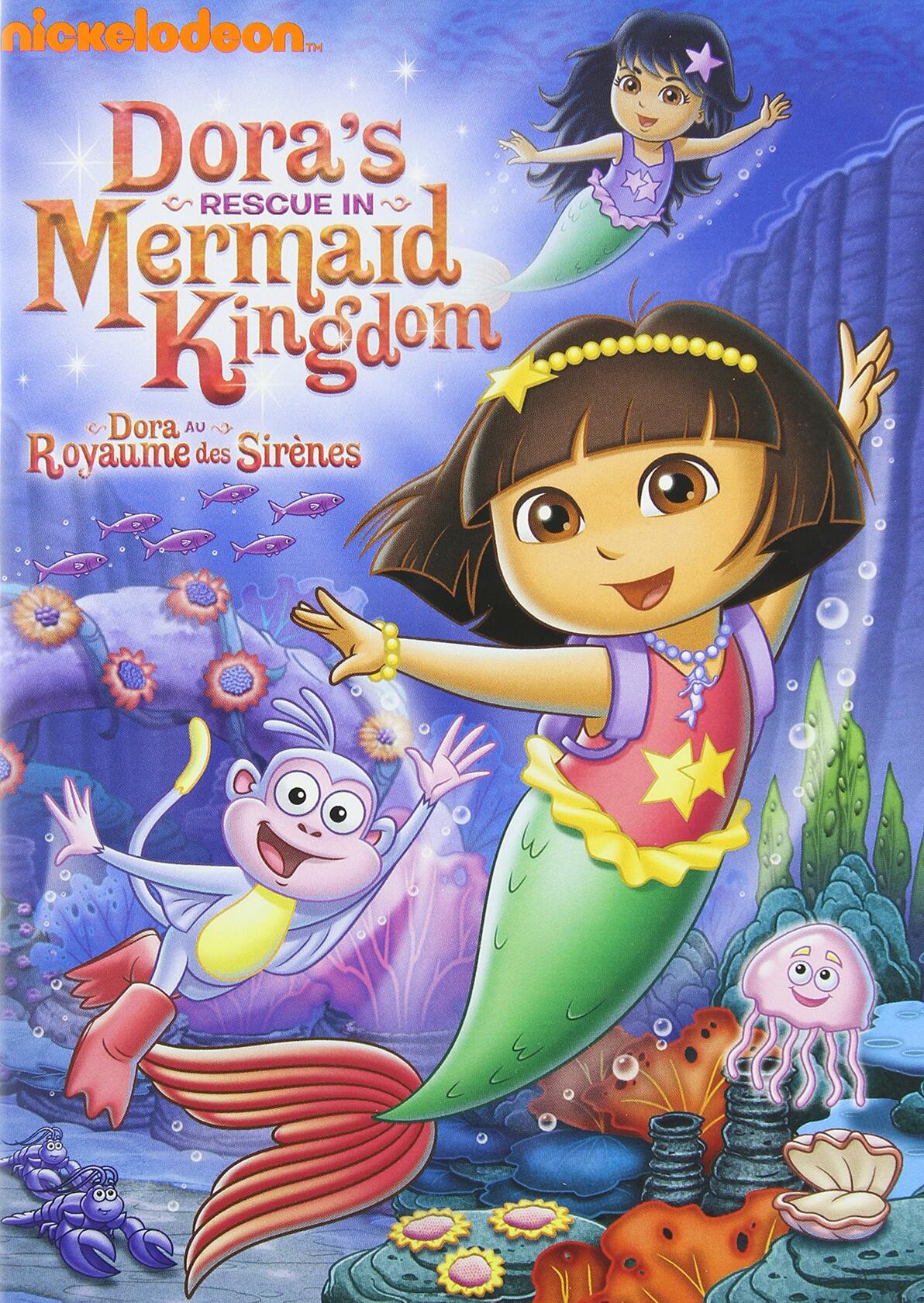 Dora the Explorer: Dora's Rescue in the Mermaid Kingdom [DVD] - Very Good
