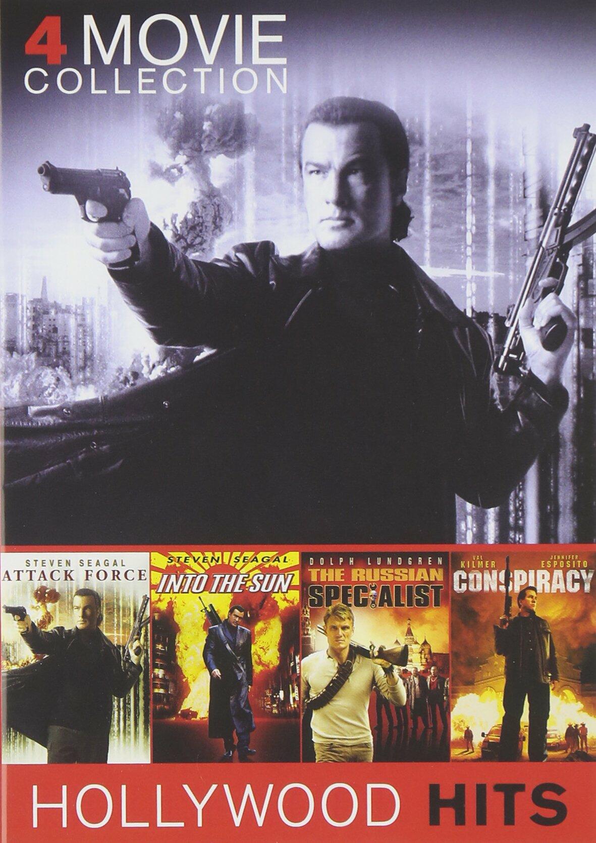 Attack Force / Into the Sun / The Russian Specialist / Conspiracy (4 Movie Collection) [DVD] - Very Good