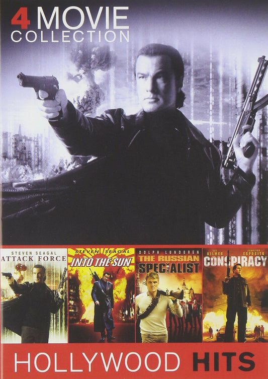 Attack Force / Into the Sun / The Russian Specialist / Conspiracy (4 Movie Collection) [DVD] - Very Good