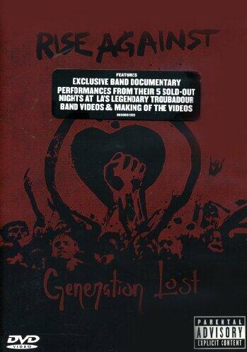 RISE AGAINST GENERATION LOST [DVD] - Very Good