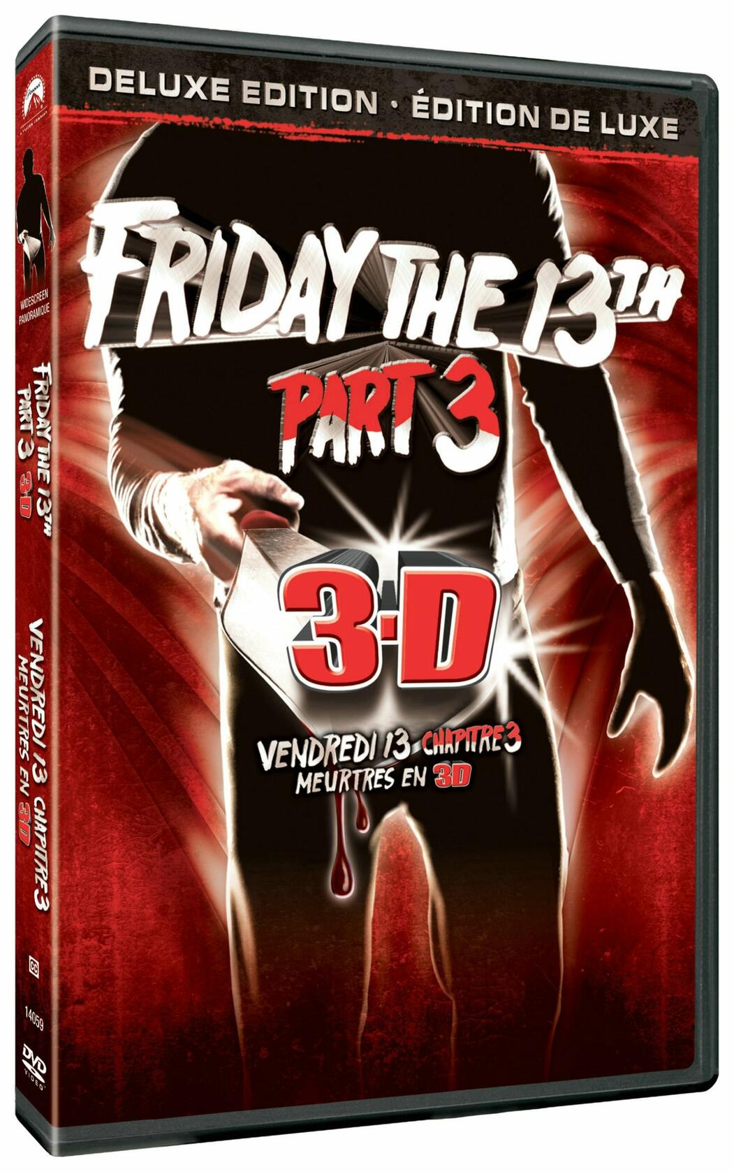 Friday the 13th: Part 3, 3-D (Deluxe Edition) [DVD] - Very Good