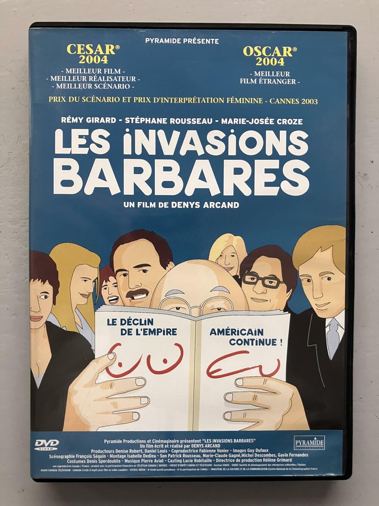 Les Invasions barbares [DVD] - Very Good