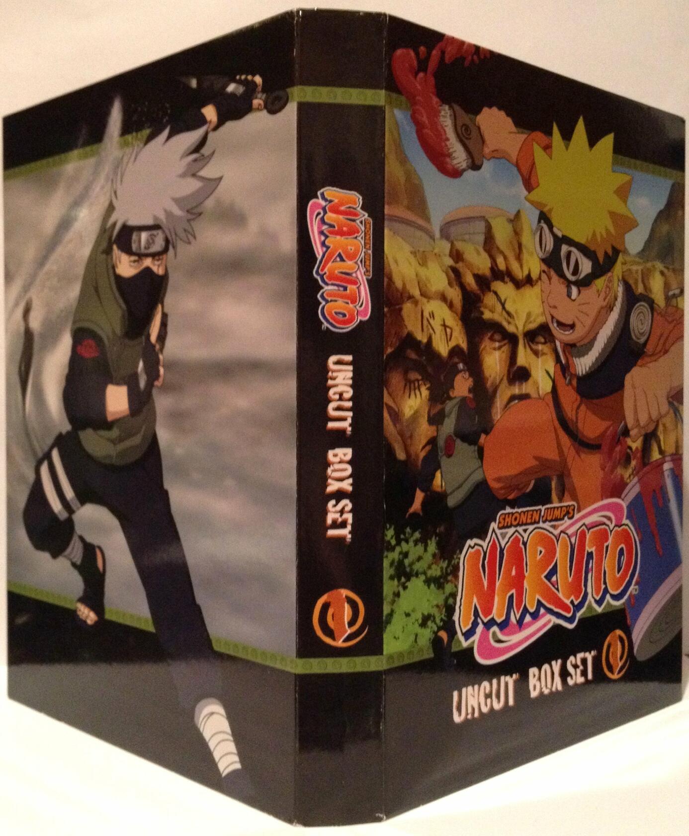 Shonen Jump's Naruto: Uncut Box Set 1 [DVD] - Very Good