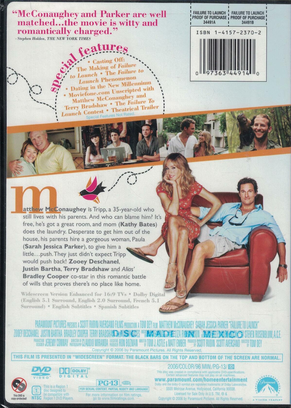Failure to Launch (Bilingual) [DVD]