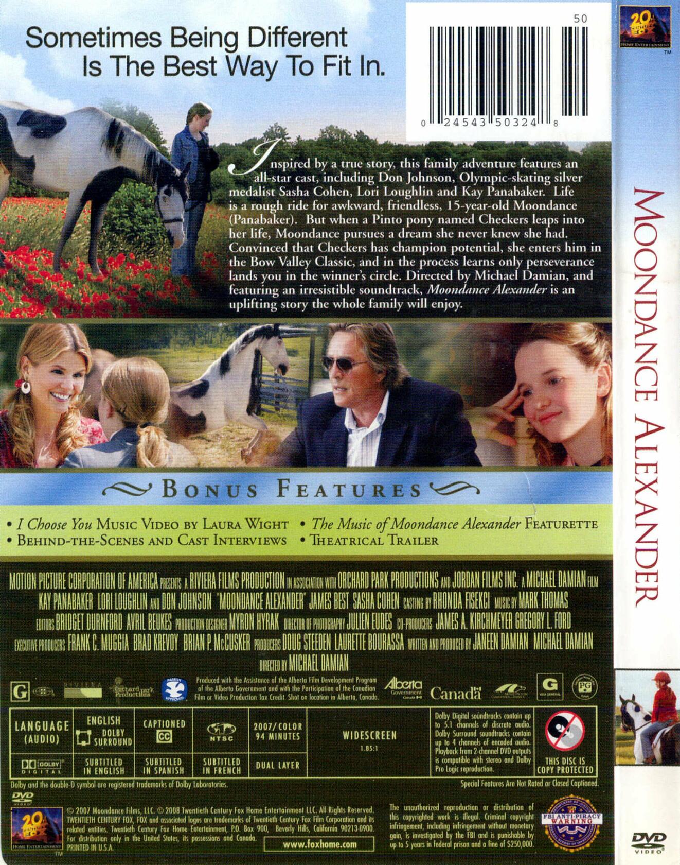 Moondance Alexander [DVD] - Very Good