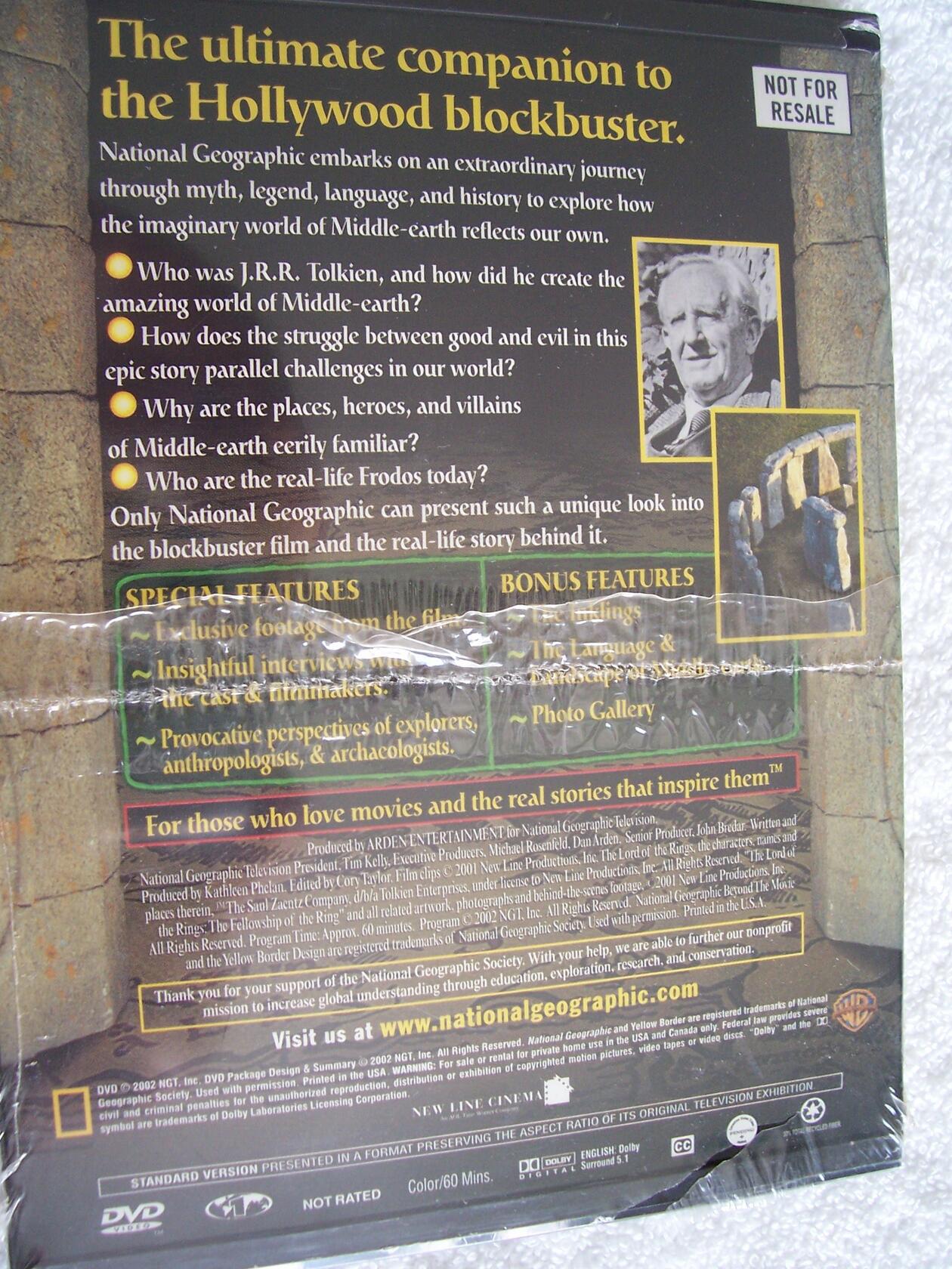 National Geographic Video: Beyond the Movie - The Lord of the Rings - The Fellowship of the Ring [DVD]