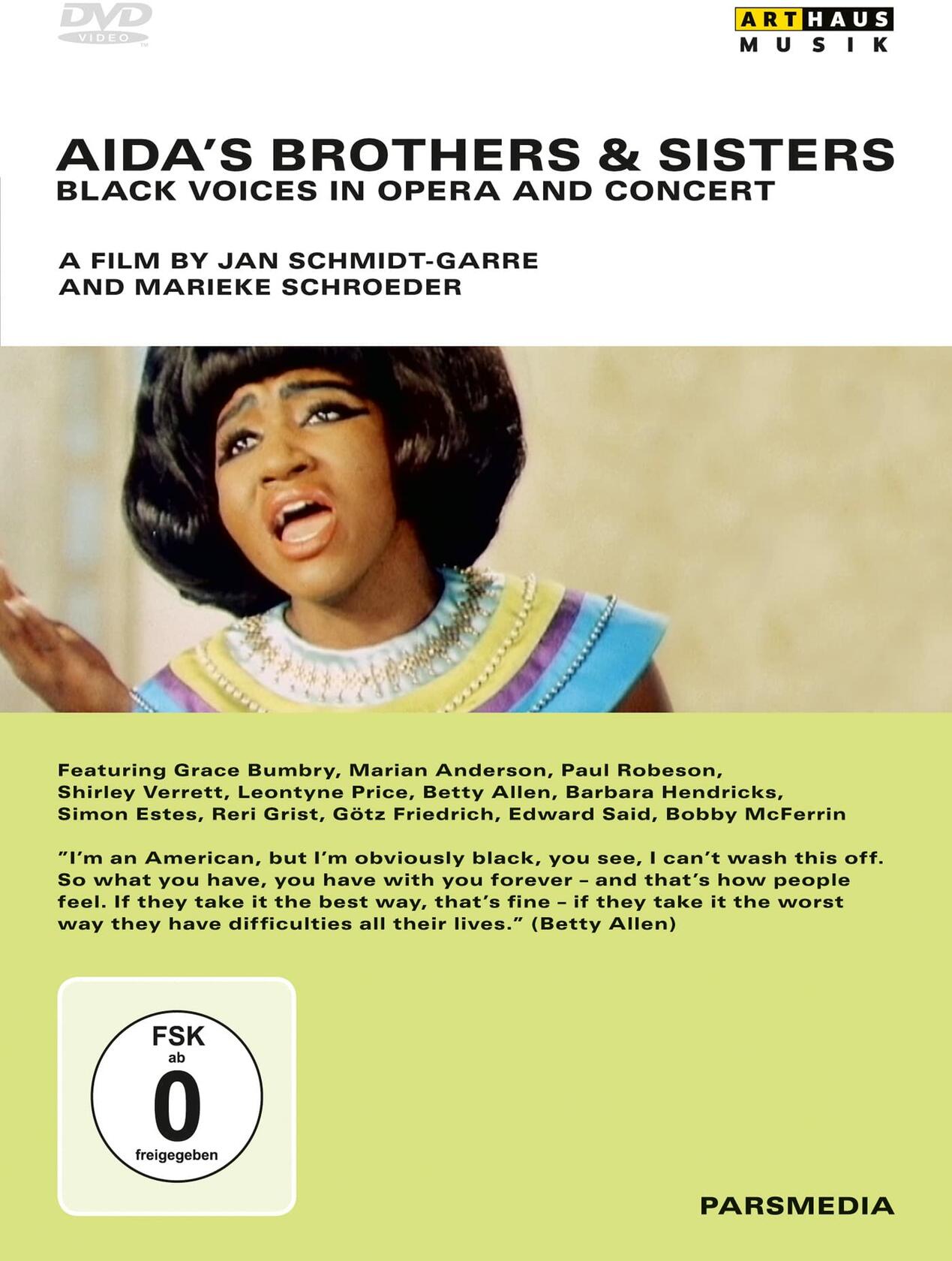 Bumbry, Grace - Aida's Brothers & Sisters [DVD] - Very Good
